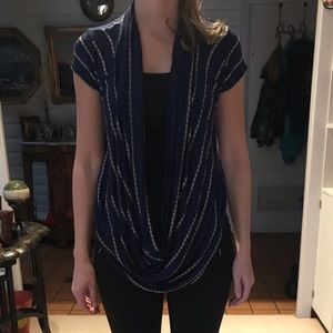 Gorgeous Navy Loop Front Sweater
